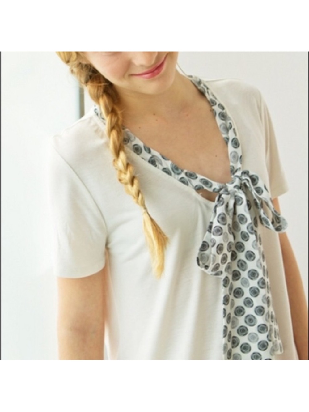 Jason Wu for Target Bow Tie Tee Like New Medium